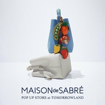 8月6日（木）スタート｜「MAISON de SABRE POP UP STORE」をトゥモローランド 銀座三越店・ルミネ池袋店で開催