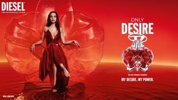 DIESELから新たなフレグランス「ONLY DESIRE」が登場