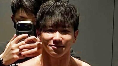 「ポンデリングかと」横川尚隆 極太の腕をクロスした“極限ボディ”披露！世界戦への闘志を燃やす驚異的な肉体に「人間を超えつつある」と反響