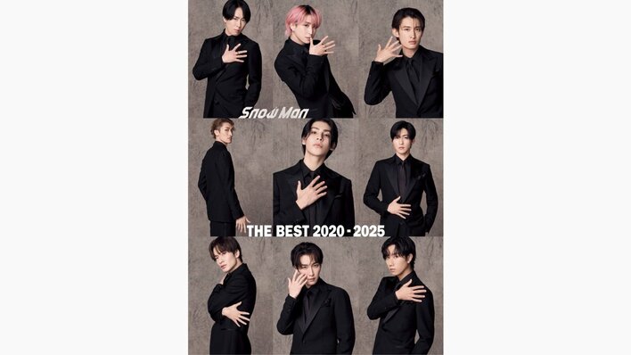 Snow Man初のベストアルバム『THE BEST 2020-2025』が「作品別売上数部門」2冠達成！“令和初”期間内売り上げ150万枚を突破