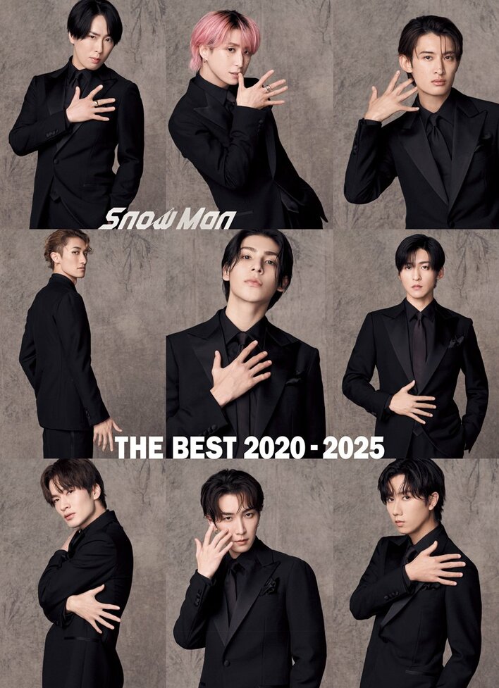 Snow Man初のベストアルバム『THE BEST 2020-2025』が「作品別