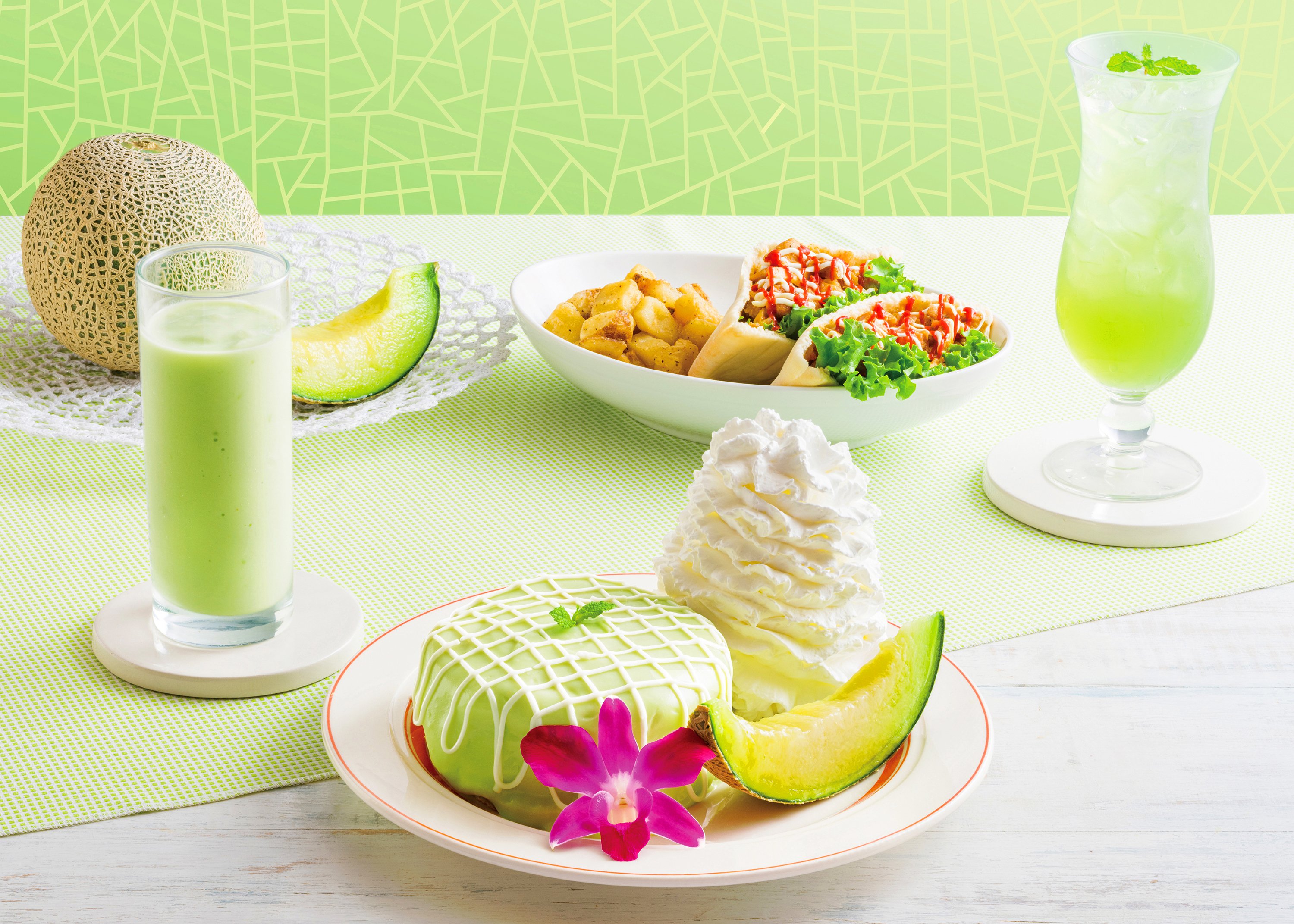 世界的に有名な Eggs 'n Things】メロンづくしな夏の新メニューが登場 その他