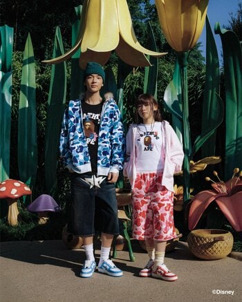 BAPE(R) × STITCH