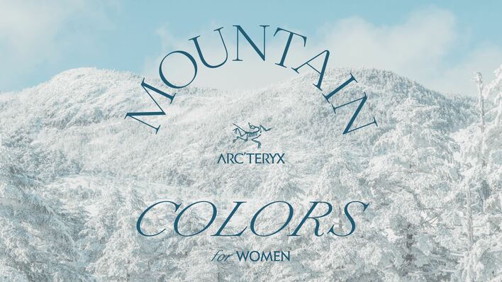 ARC'TERYX WOMEN'S POP UP STORE ~MOUNTAIN COLORS~