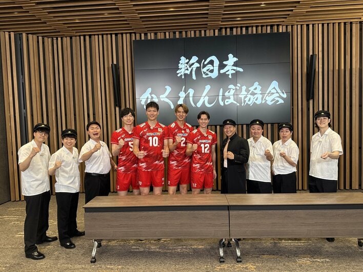 髙橋藍「かくれんぼで世界一をとるつもりで来ています！」小野寺太志、髙橋健太郎、大塚達宣と「学校かくれんぼ」に参戦『新しいカギ』