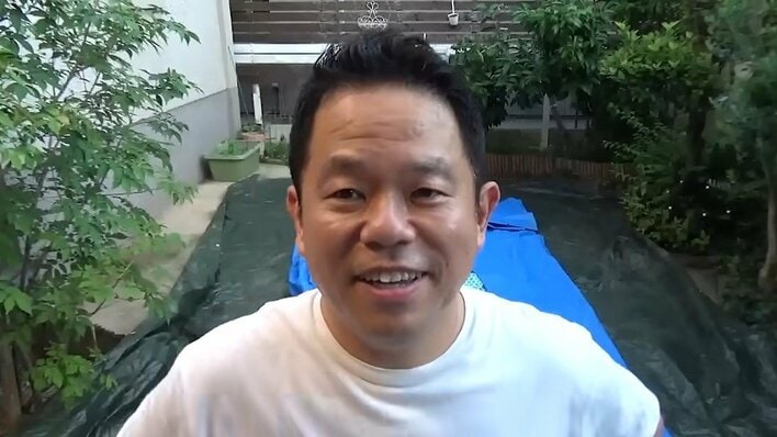 「想像の何倍も…」ダイアン津田 自宅庭に設置した巨大プールを公開！「水がたまるのに一晩」息子に頼まれ汗水垂らしながら黙々と作業する姿に反響