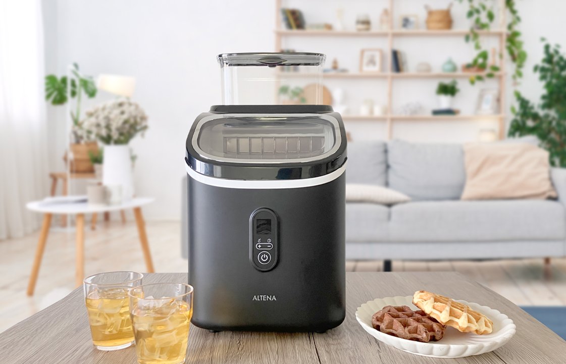 ALTENA コンパクト高速製氷機 あの大ヒット“LIVZA”コンパクト高速製氷機が、ALTENAに