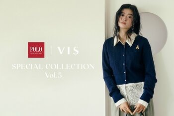 【VIS が提案する春の装い “レトロモダン・トラッド ”】　　　　　POLO BCS | VIS 別注 スペシャルコレクション 第５弾 全５型が登場！