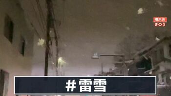 雪の中で稲光走る！世界的に珍しい“雷雪” とは？ 天達気象予報士が解説