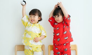 愛されて15年、累計販売数 11万着超え　伊勢木綿でつくる、ポップな“こども和服”