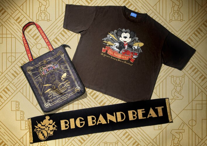 【写真28枚】9月末終了のディズニーシー「ビッグバンドビート」の新グッズを見る