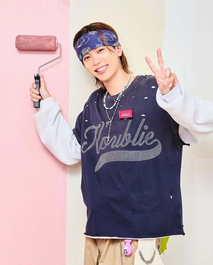 Johnny's - 神宮寺勇太 ちょっこりさん エアーフレッシュナー バンダナ世界一似合ってる」神宮寺勇太 ストリート風の作業着衣装に