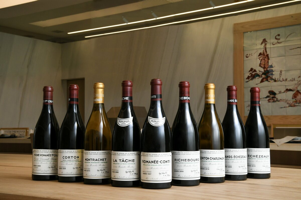 銀座天一《世界最高峰》ドメーヌ・ド・ラ・ロマネ・コンティ （Domaine