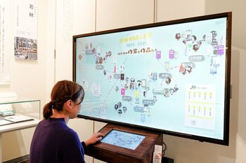 IT-One Quest、世田谷文学館開館30周年記念展にデジタル展示システム「Quest Exhibit」を提供