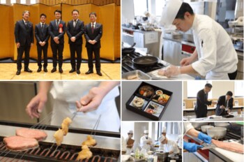 【JR西日本ホテルズ】第6回和食料理コンテスト開催～各ホテルから選出された和食料理人7名が「松花堂縁高弁当」を課題に切磋琢磨～