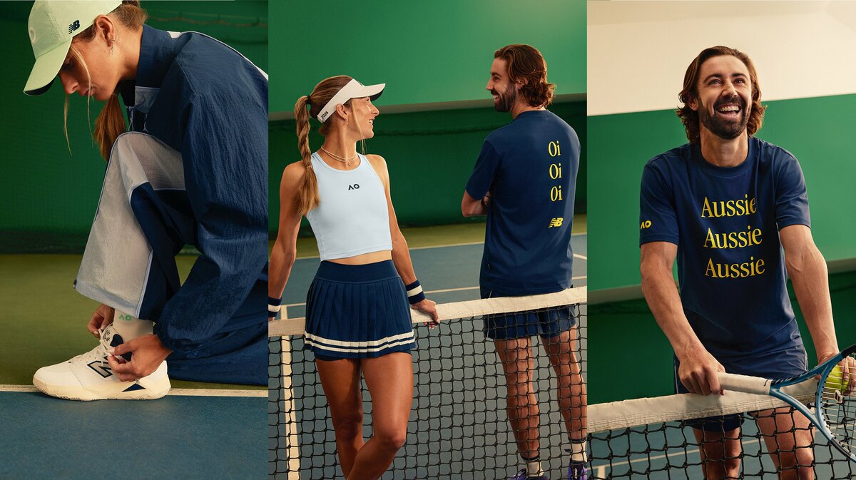 ニューバランス、テニス「Australian Open 2026」とのコラボレーション