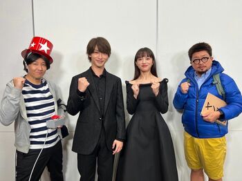 「うますぎ！」横浜流星＆清原果耶がチョコプラの似顔絵を披露