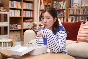 小池（野村周平）と婚活イベントに参加した綾子（福田麻貴）はあることに気づく＜『婚活1000本ノック』第9話完全版＞