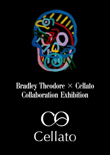 世界的アーティスト Bradley Theodore × ギネス世界記録(R)ジェラートブランド「Cellato」初のコラボレーション作品を発表。THE HARMONYSTで特別展を開催