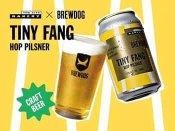 英国No.1クラフトビールブランドBREWDOGとNY発祥「THE CITY BAKERY」が初コラボ！オリジナル商品「TINY FANG」がお店で飲める！