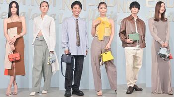 FENDIの最新春ファッションで桐谷美玲、佐々木希、佐野勇斗、中尾明慶、藤田ニコル、MINA（TWICE）が登場！