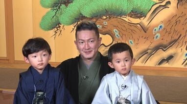 独占取材】中村獅童 親子で十二月大歌舞伎に出演 長男・陽喜くんと次男