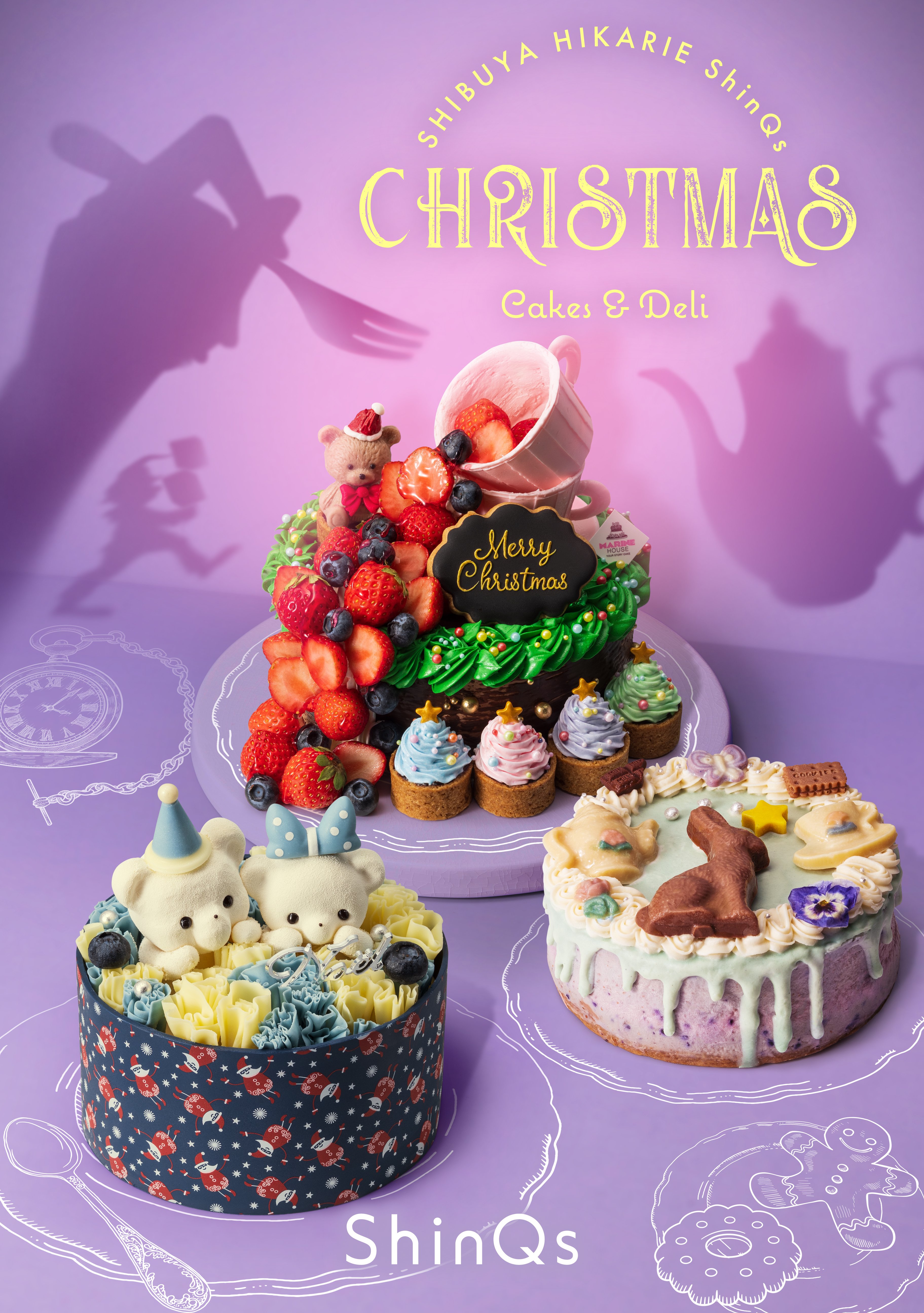 今年も見逃せない！ShinQs限定のクリスマスケーキ&デリ