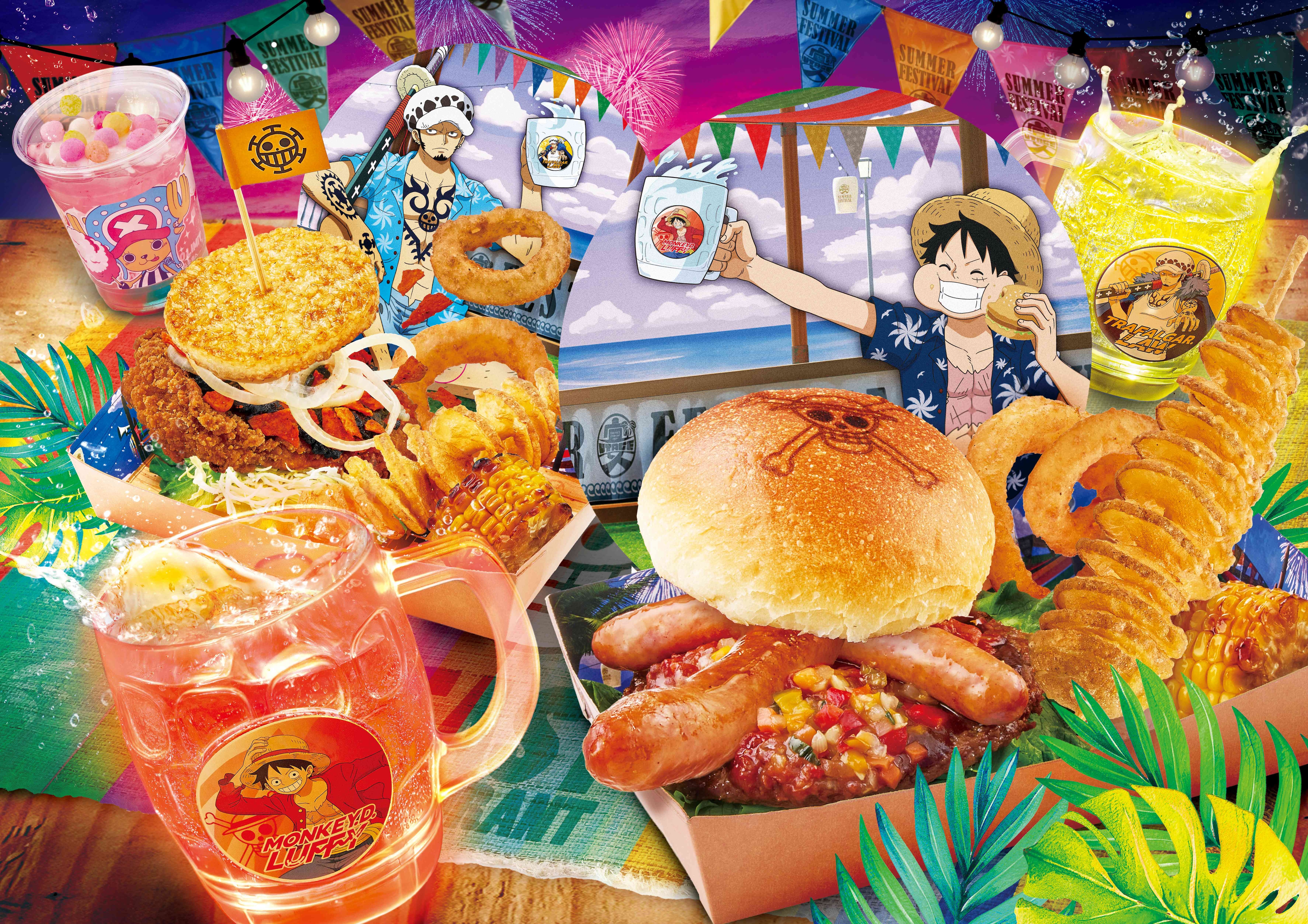 USJで『ワンピース』の“かたまり肉”そっくりのスイーツやがっつり