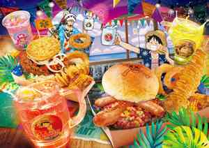 USJで『ワンピース』の“かたまり肉”そっくりのスイーツやがっつりバーガーが楽しめる！期間限定イベント開催でお祭りグルメやグッズが登場