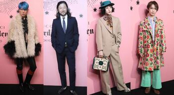 浅野忠信、板垣李光人、MIYAVIらがグッチイベントに登壇！岩橋玄樹は、カラフルコーデで爽やかな笑顔も