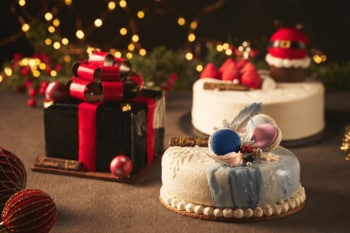 【ルネッサンス リゾート オキナワ】2026年の「クリスマスケーキ」が11月1日に予約受付を開始。聖夜を彩る個性豊かなケーキが登場します。