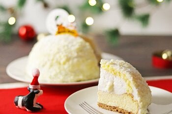 【あさぎり牛乳】ブランド初のクリスマスケーキが登場！あさぎり牛乳の豊かさが広がる、濃厚ノエルミルクチーズケーキ。