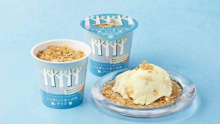 【セブン】大ヒットご褒美アイスが7月8日より待望の復活！ミルキーで香ばしいザクザク食感の『シュガーバターの木アイス』数量限定発売