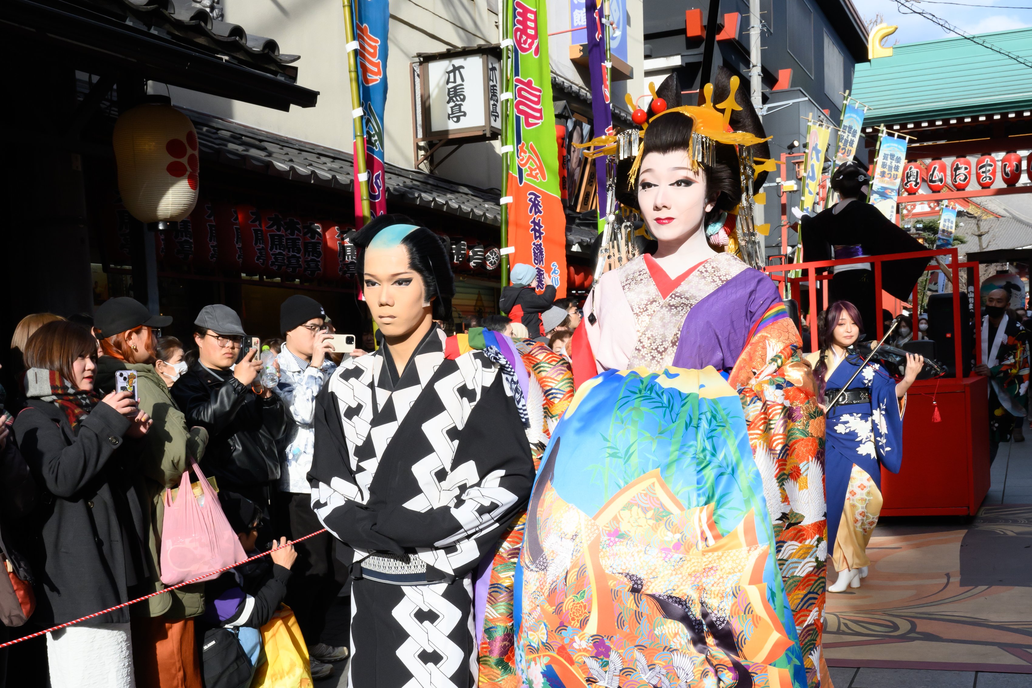 浅草で江戸と令和が交差する一日！花魁道中・ダンス・音楽をはじめ