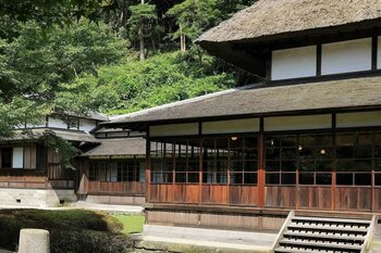 横浜・三溪園　三溪園で過ごすお正月　鶴翔閣公開を開催