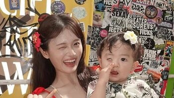 1児の母・田久保夏鈴 ハワイ旅行大満喫の家族3ショット公開！ワイキキビーチで1歳息子の南国感満載の水着姿も披露し「幸せなのが伝わってくる」