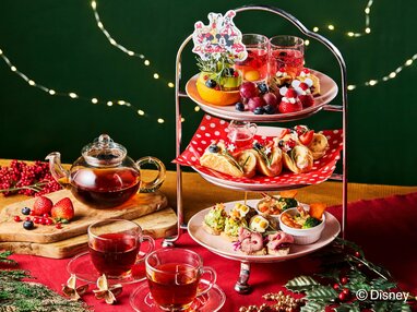 クリスマス限定！ミッキー＆フレンズのアフタヌーンティーがかわいさ