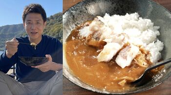 キャンプで絶品漁師カレー！松岡修造が「最高の贅沢」と大喜び