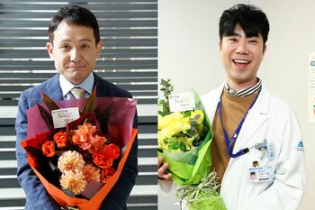 木下ほうか＆藤井隆がクランクアップ！最後まで“理想の上司”を演じった木下が涙