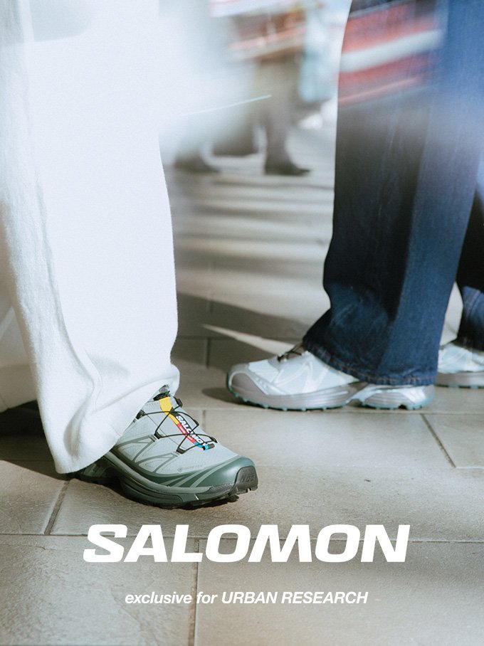 URBAN RESEARCH 2026 Exclusive Salomon 2月中旬より販売開始