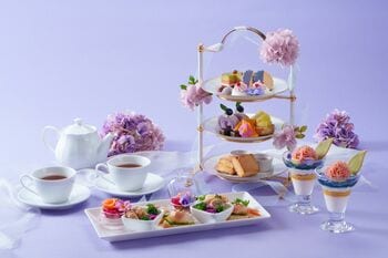 【仙台ロイヤルパークホテル】～Purple Garden～初夏を彩る紫陽花アフタヌーンティーセット