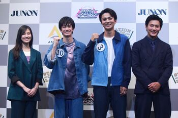 磯野泉＆澤田海瑠の「目標とする俳優」の答えに野村周平が「だから、俺は？」