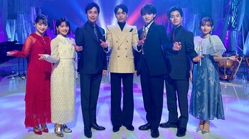 山崎育三郎＆海宝直人＆三浦宏規“3人のマリウス”が『カフェ・ソング』を披露！『MUSIC FAIR』で豪華キャストが夢の競演