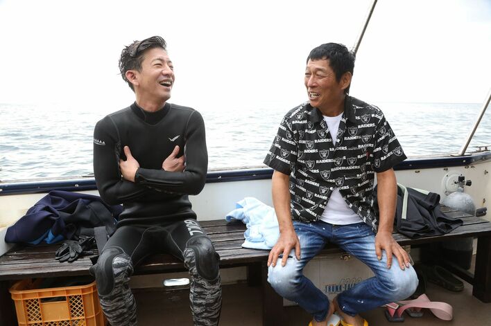 さんまが水中で魚を追う！！木村はスキューバダイビング初挑戦！さらに新曲TV初披露