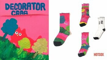 ＜飯川雄大×HOTSOX＞　現代アートシーンを代表する作家とのコラボレーションが決定！