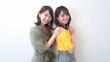井上清華アナ＆小室瑛莉子アナ、カレンダー撮影で初共演 共通点は“ヘラヘラ系”？