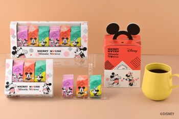 「ミッキー＆ミニー」の魅力を3つの味わいで表現！真空タイプのワンドリップコーヒー『CAFE@HOME ミッキー＆ミニー セレクション』を10月2日より新発売