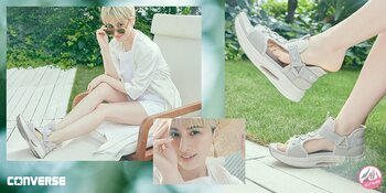 手を使わず、さっと履ける快適さをサンダルでも。コンバースの「SLIT SLIDE」に初のサンダルシリーズが登場