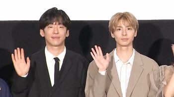 高杉真宙＆DJ松永、親友役を演じるも「お互いに人見知りで、つばぜり合い」