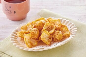 自然派Styleから、国産もち米100％の揚げ餅のおかきが新登場♪国産原料に、とことんこだわりました！